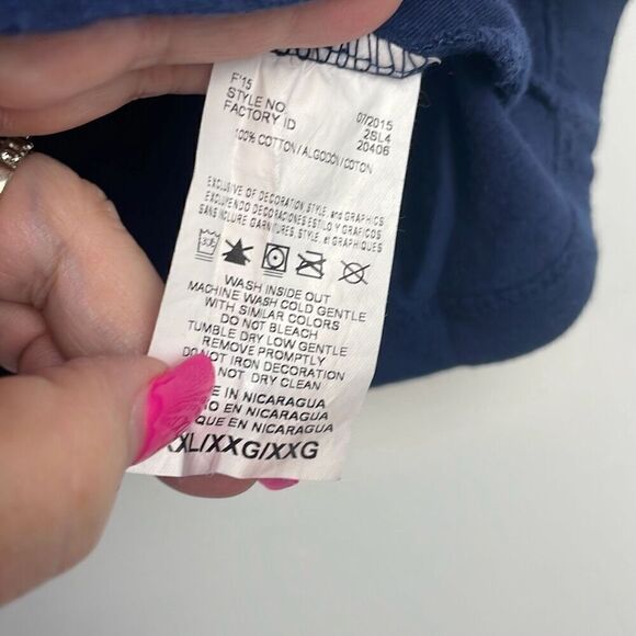 Women's Denver Broncos American Football Conference Champions T-Shirt Blue XXL - Picture 5 of 6